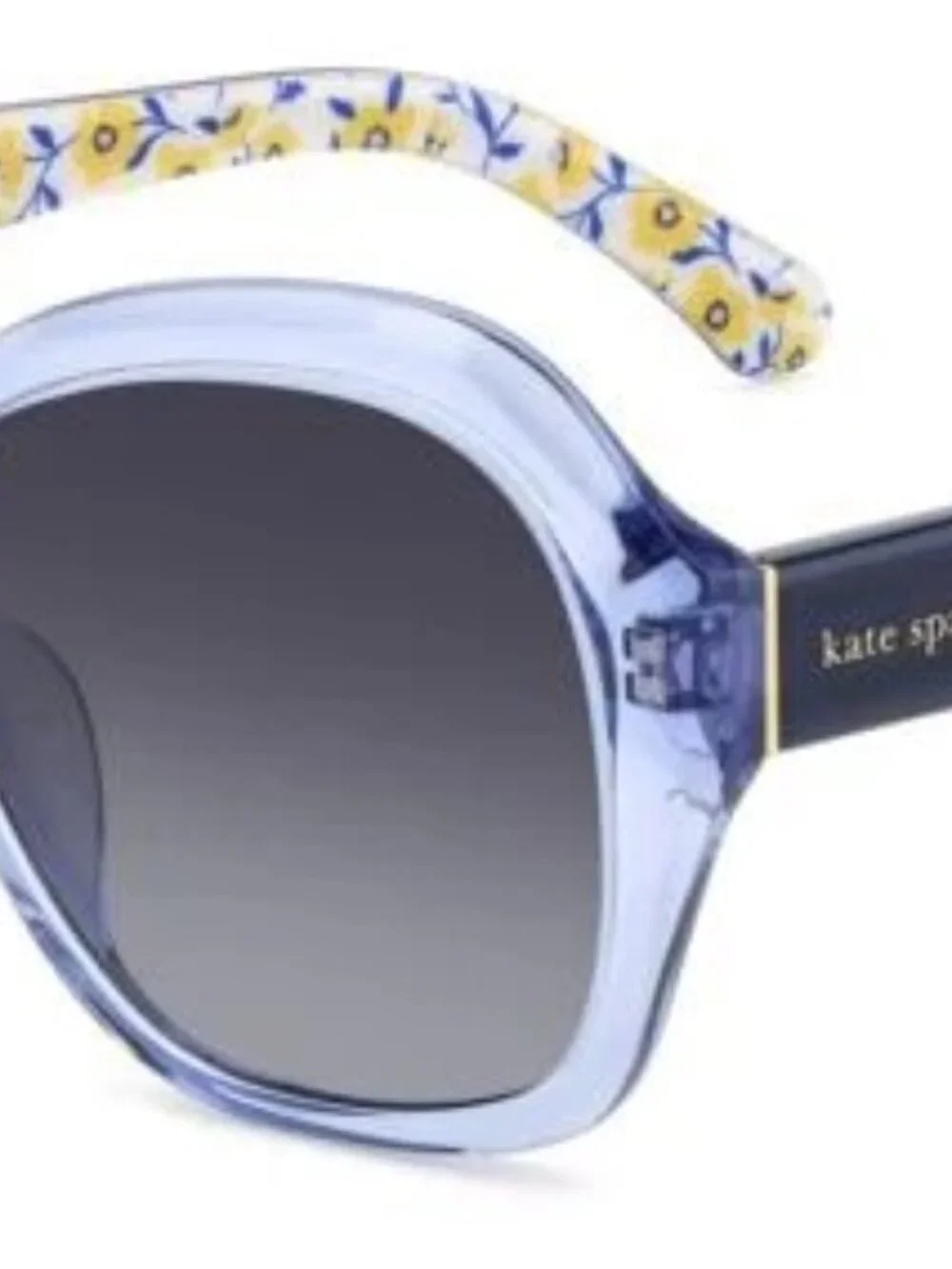 NEW KATE SPADE LOTTIE/G/S0PJP9O BLUE DARK GREY GRADIENT AUTHENTIC SUNGLASSES
